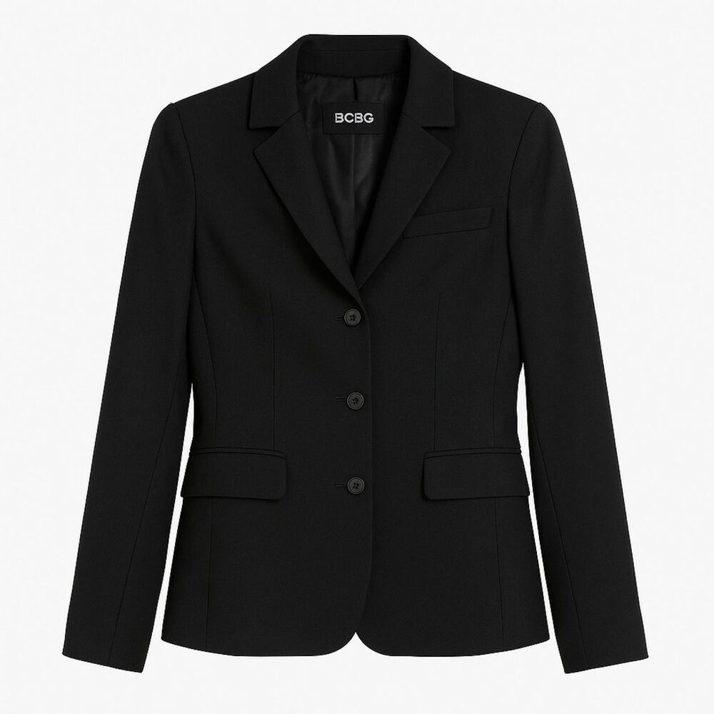 VTG BCBG Maxazria Classic Professional Women Blazer | Size 0 | Made in USA